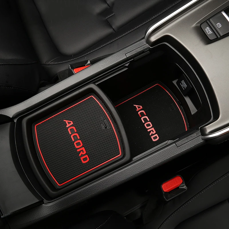 Резиновые коврики для дверей автомобиля Honda Accord 10th 2018 Нескользящие Коврики