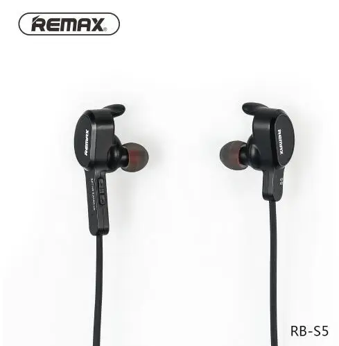 

Remax RB-S5 Беспроводные спортивные наушники Bluetooth V4.1 гарнитура стерео наушники Handsfree для IPhone IPad для телефонов Xiaomi
