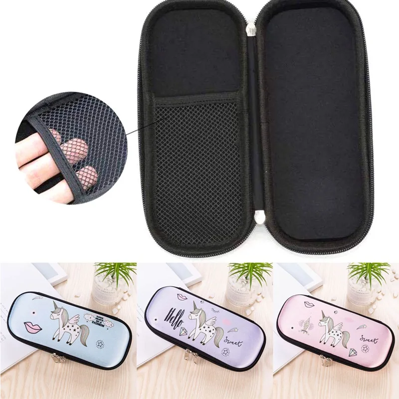 Чехол для карандашей EVA чехол школьный футляр милые ручки с единорогом школьные