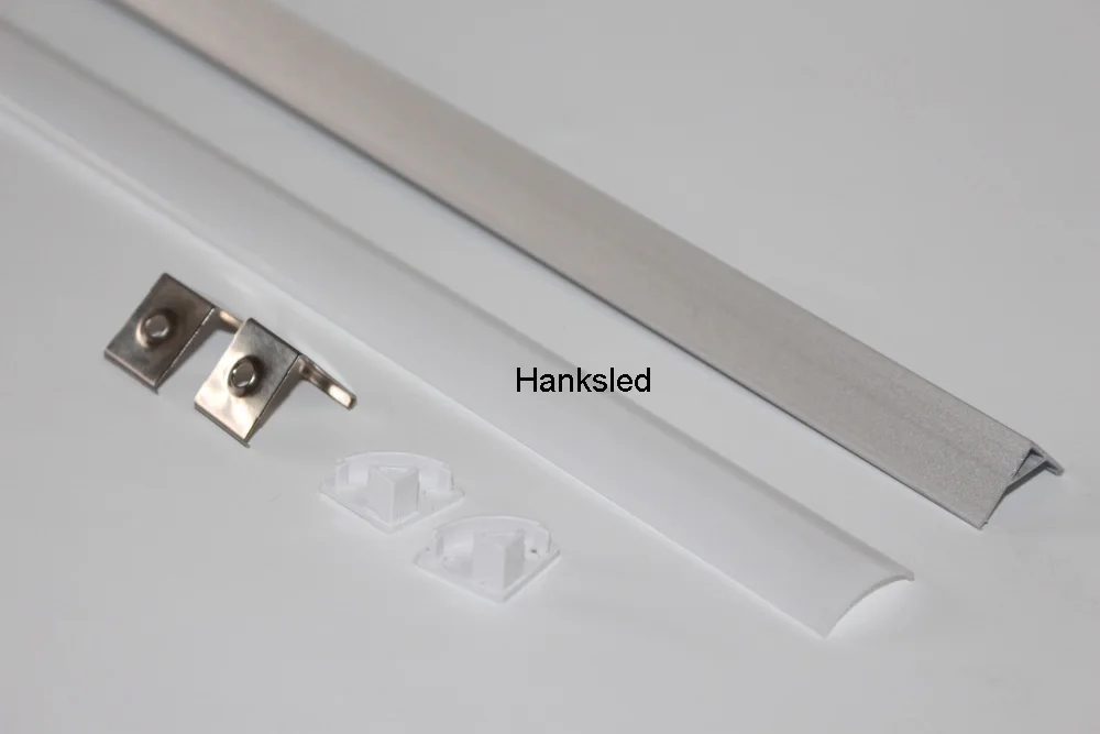 30 м (15 шт) много 2 за шт светодиодная алюминиевая полоса профиль экструзии тонкий с