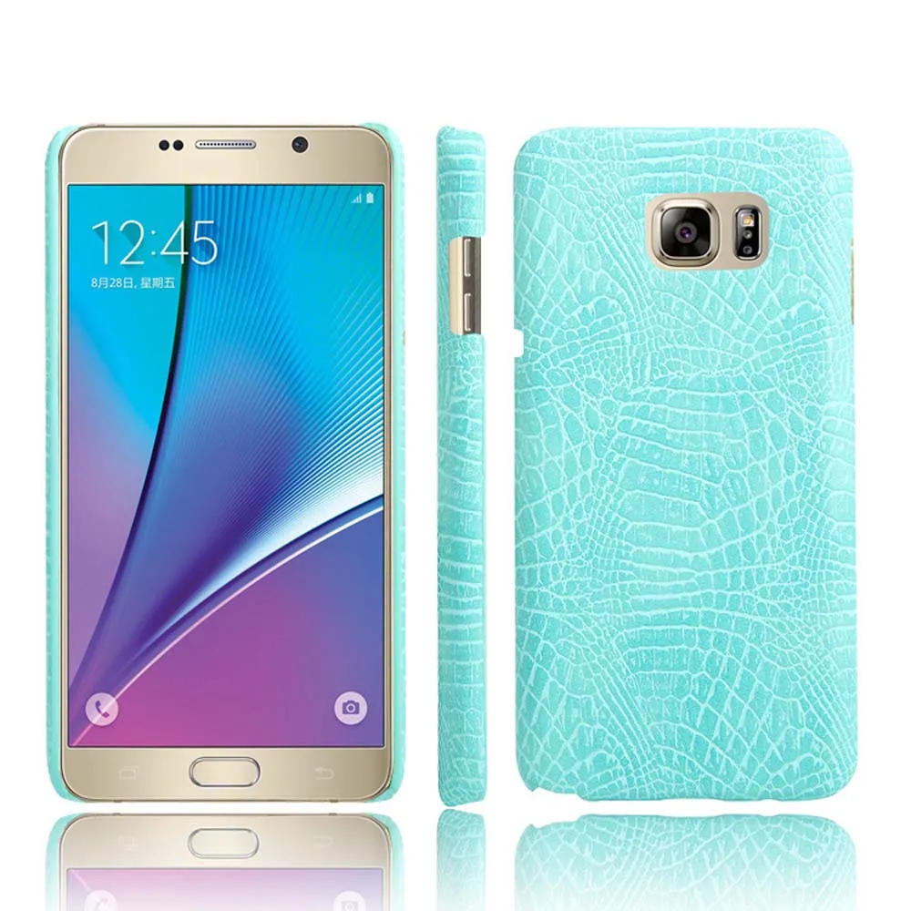 Luxury Crocodile Pattern PU leather Case For Samsung Galaxy Note 5 N9200 N920T N920A N920G Phone Accessories Back Cover |