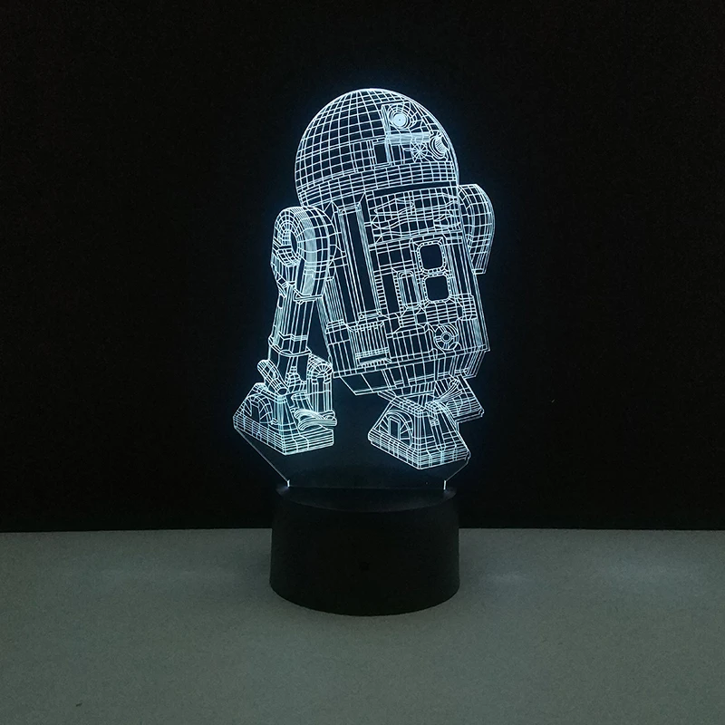 3D лампа ночники светодиодный светодиодная USB светодиодное освещение Luminaria