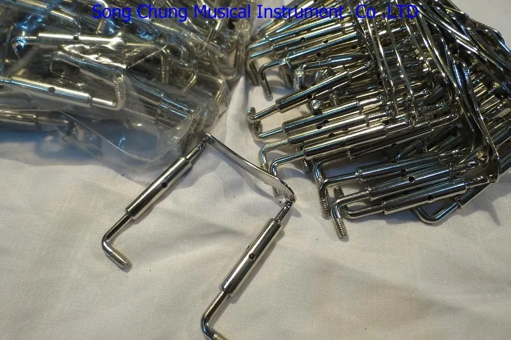 

20pcs silver color viola chin rest clamps,viola parts,musical instrument part