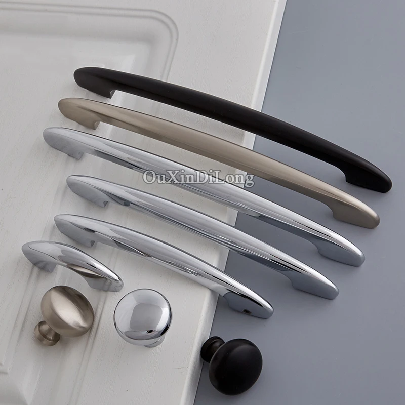 Топ люкс 10 шт Европейский современный Шкаф Тянет ручки шкаф ящик вина кухонная