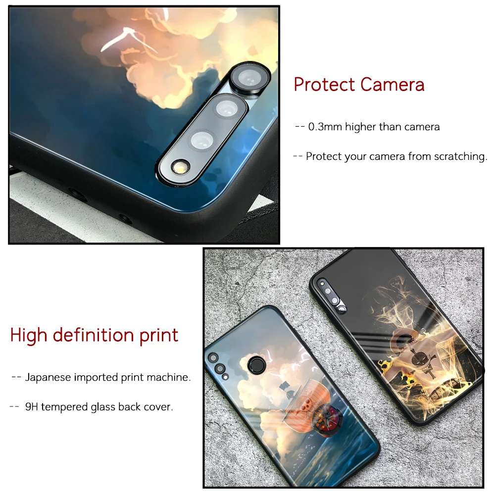 Чехол для Huawei P20 Lite чехол из закаленного стекла цельный P10 Pro lite Mate 9 10 20 honor v9 v10 play nova