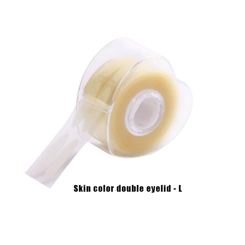 beige L 600 шт S/L макияж Двойная лента для век бежевый Невидимый двойное веко стикер на тени для глаз век полоса паста косметический инструмент - Цвет: beige L