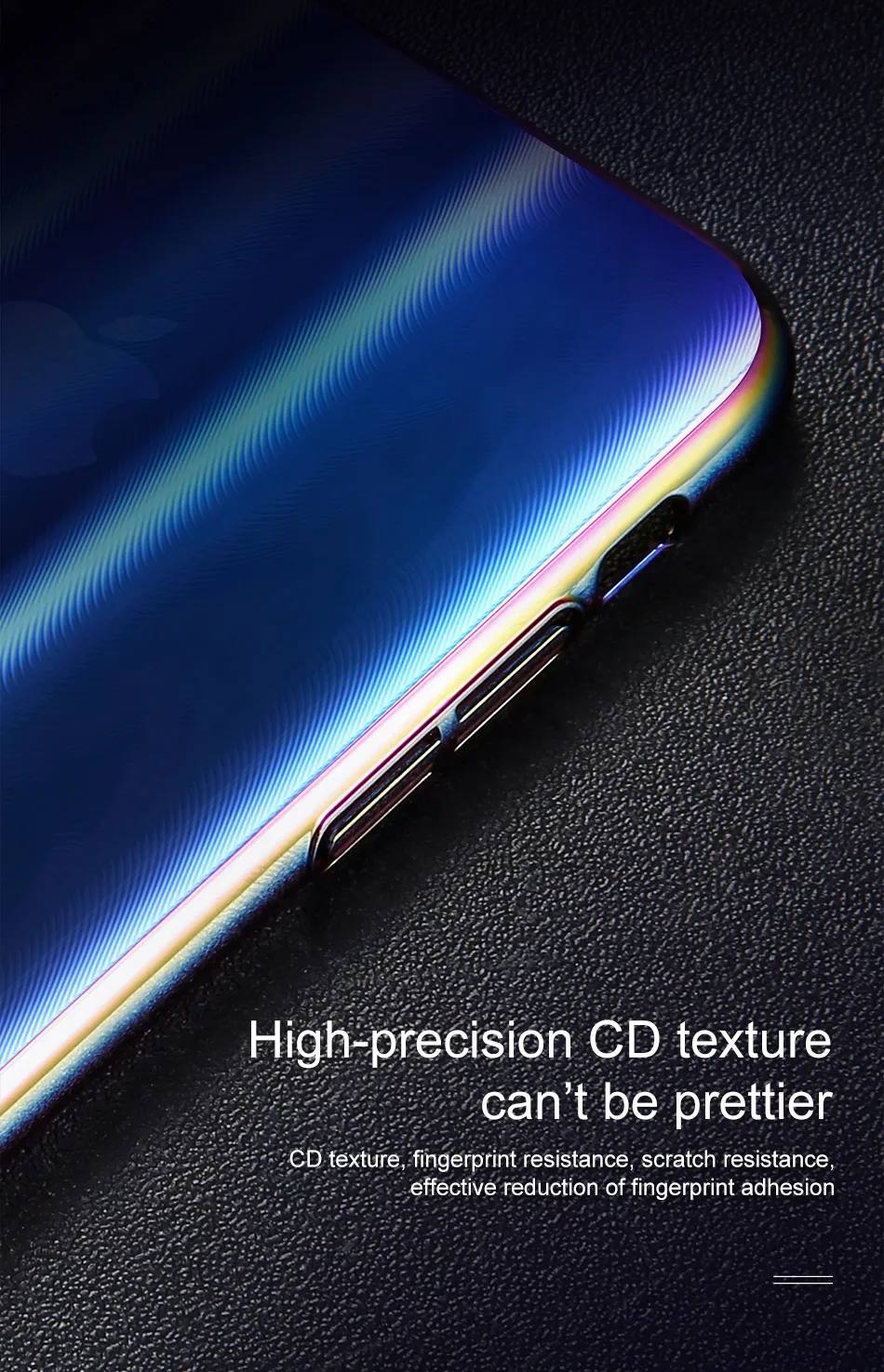 Baseus Роскошный чехол для телефона для iPhone X чехол ультра тонкий чехол градиент Красочные Чехлы для телефона для iPhone X Чехол протектор чехол