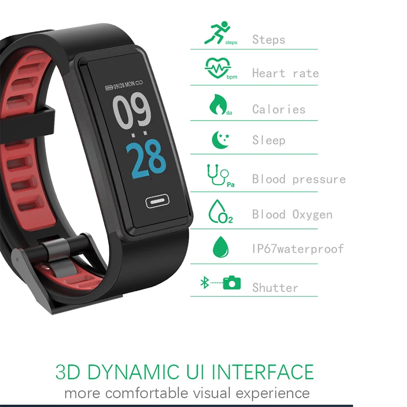 Смарт браслет pk xiomi mi band 2 многоцветный Браслет с поддержкой bluetooth 4 0 24 часа