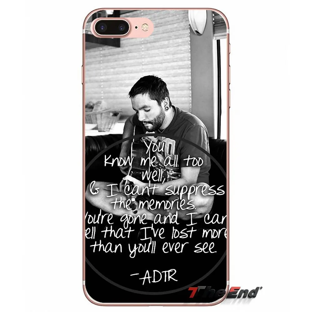 Чехол в стиле панк для iPhone X 4 4S 5 5S 5C SE 6 6S 7 8 Plus Samsung Galaxy J1 J3 J5 J7 A3 A5 2016 2017 ADTR|a day to remember|for