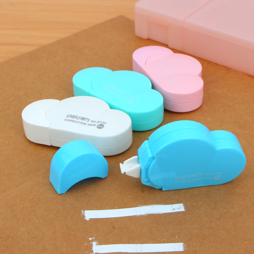 4 шт. милые Kawaii Cloud Мини Маленькие коррекционные ленты корейские канцелярские