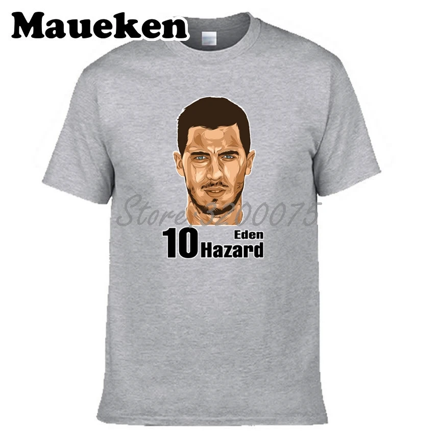 Мужская футболка с коротким рукавом Eden Hazard 10 Belgium Chelseaes The core W0216003 | одежда