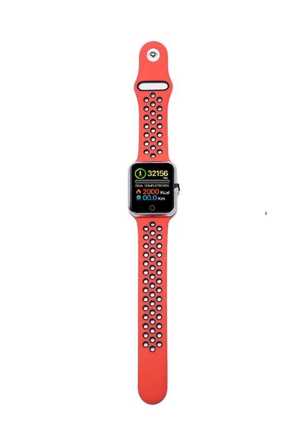 red black Greentiger S226 Смарт-часы для мужчин и женщин фитнес-трекер монитор сердечного ритма умный Браслет кровяное давление шагомер Android IOS - Цвет: red black
