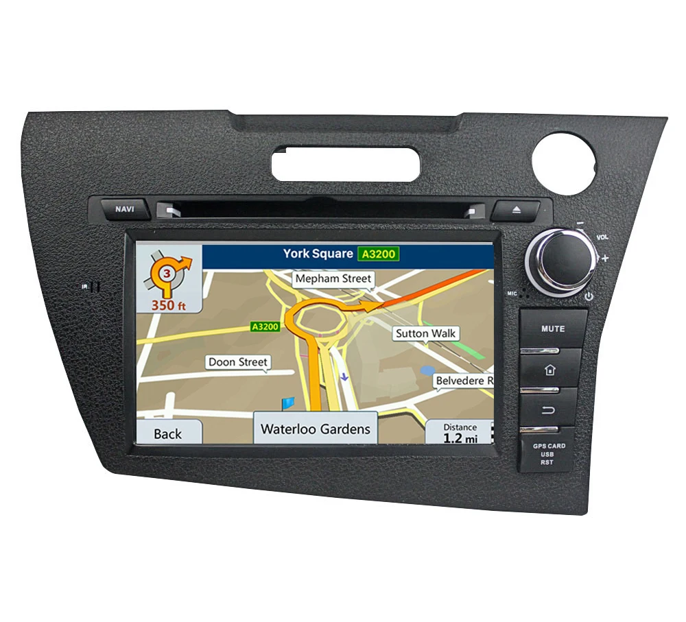 7-дюймовый автомобильный DVD-плеер с GPS Navi (опционально) аудио радио стерео USB/SD AUX BT/TV