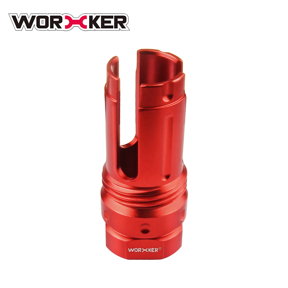 Worker Trident Barrel декоративная крышка с резьбой для LH Vector Gen.2/JM GEN.8/9 с 19 мм Внутренний Зуб Передняя Труба декоратор