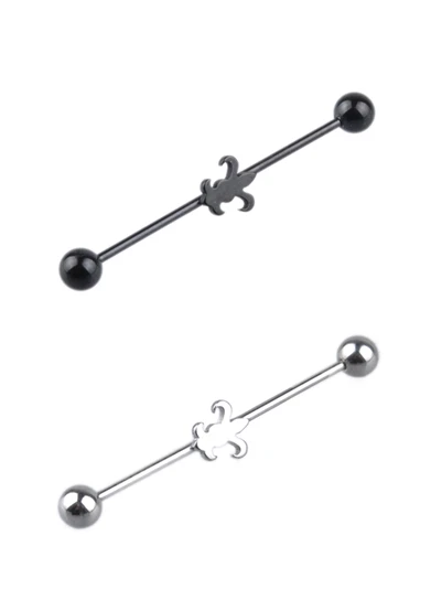 Пронзительный промышленного штангу нержавеющей стали 316L 1 пара мода серьги