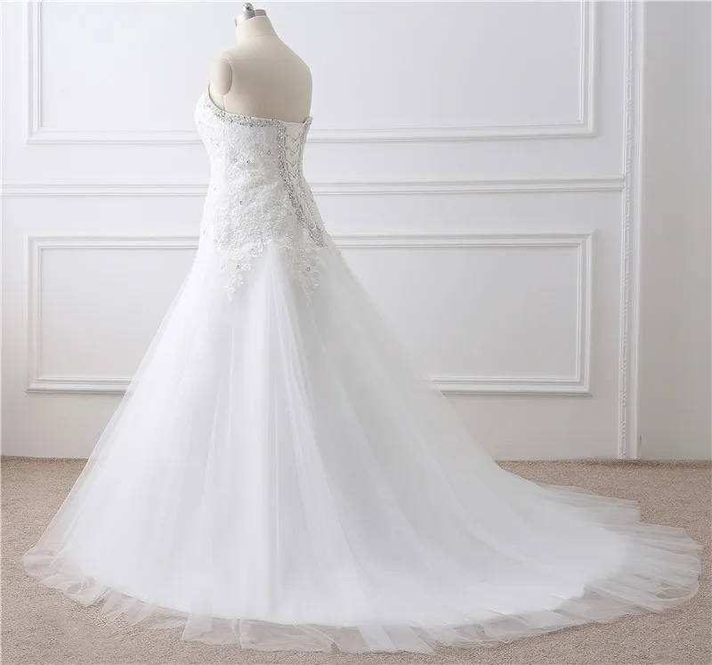 2017 г. Элегантные линии Кружева торжественные платья Милая шеи плюс Размеры