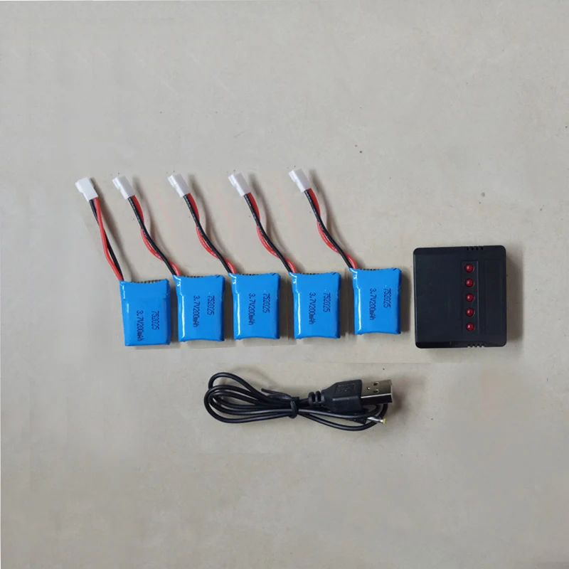 Аккумулятор литий полимерный Syma X4 X11 X11C 3 7 в 200 мАч|li-po battery|3.7v lipolipo 200mah |