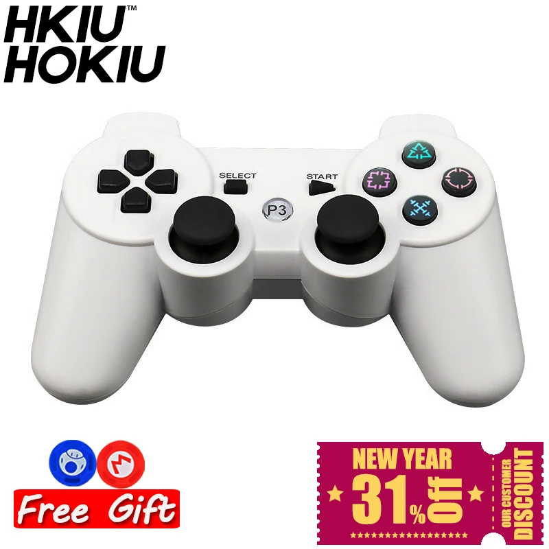 Hokiu для sony PS3 Bluetooth Беспроводной игровой контроллер Игровые приставки 3 DualShock