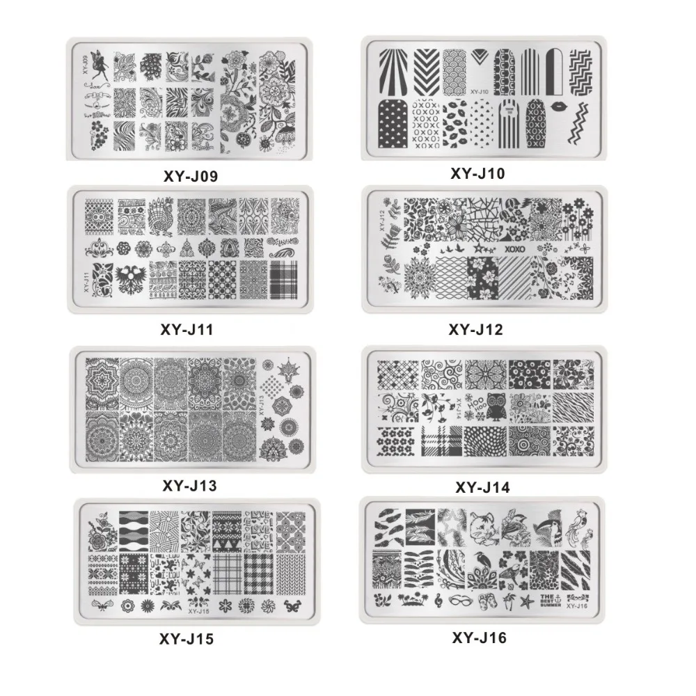 1 Набор шаблоны с рисунком короны и цветов + розовый скребок для стемпера