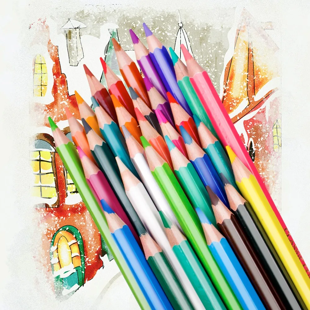 Faber Castell нетоксичные безопасные классический замок масляные цветные карандаши