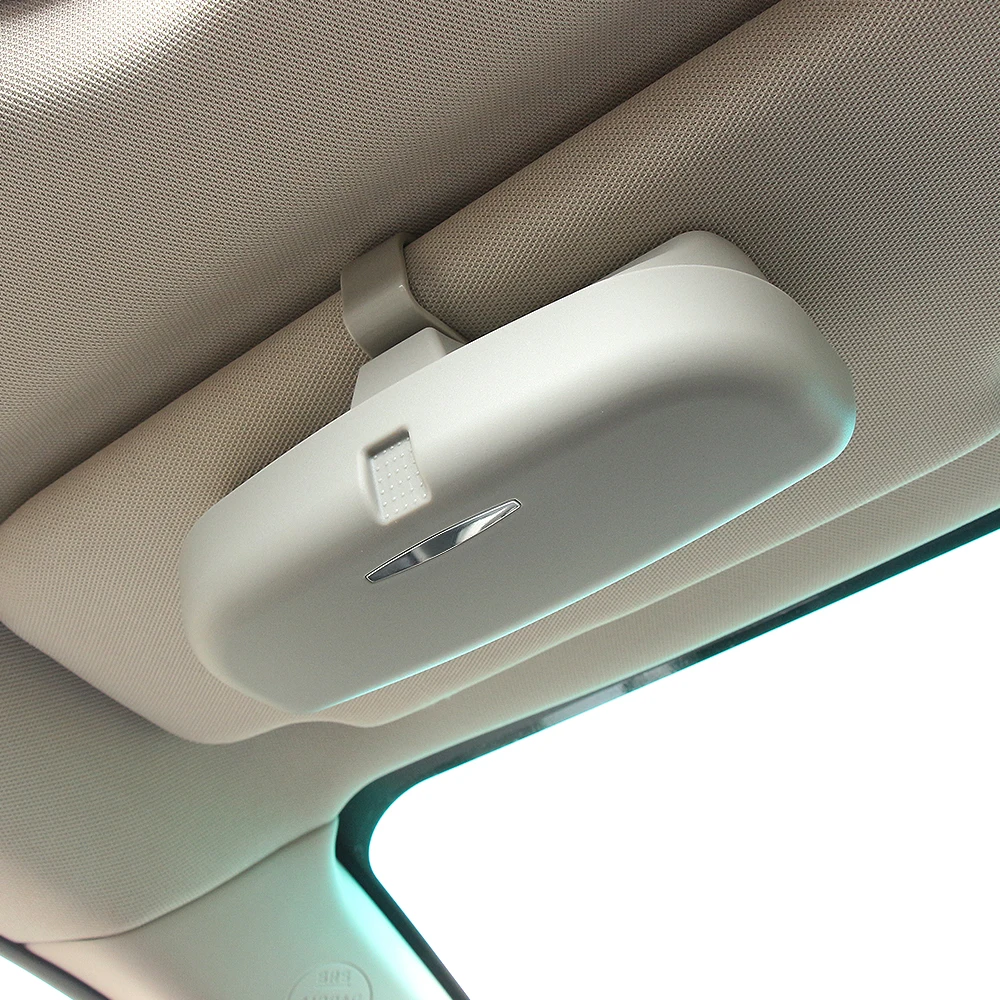 Car Glasses Case Organizer Box Sunglasses Holder Storage Pockets for Ford Focus Fiesta Ecosport Everest Mondeo Kuga | Автомобили и