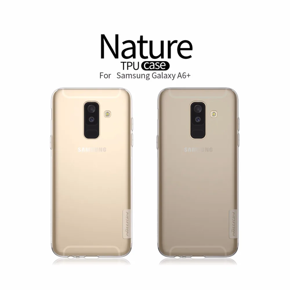 Nilkin for Samsung Galaxy A6 2018 Case Nillkin Soft Silicone TPU Clear Transparent Cover Plus / A9 Star Lite | Мобильные телефоны и