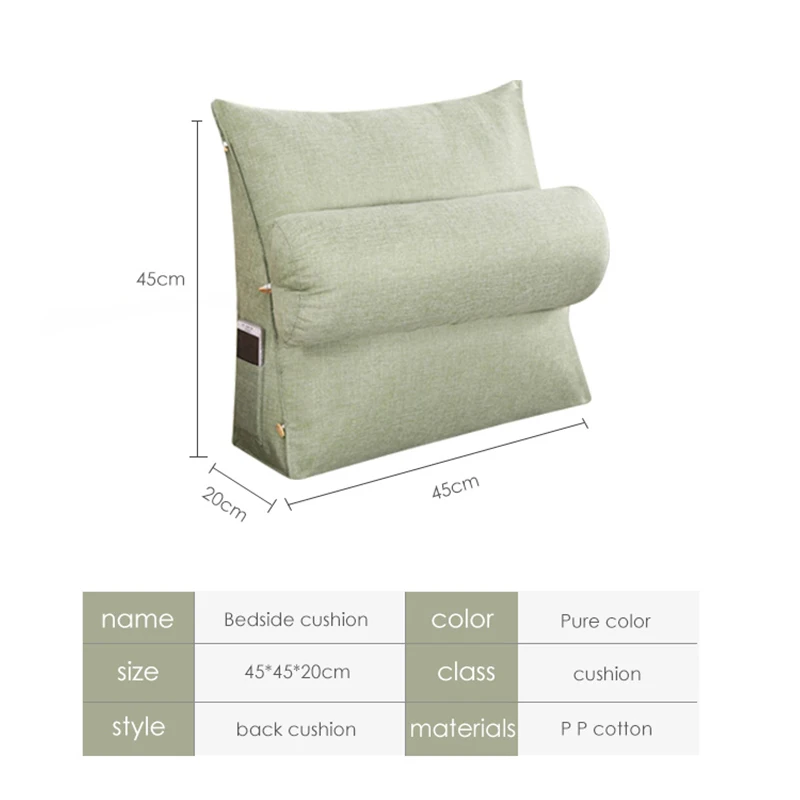 Кровать диван спинки сиденья подушки моющиеся хлопок лен диванные блесток