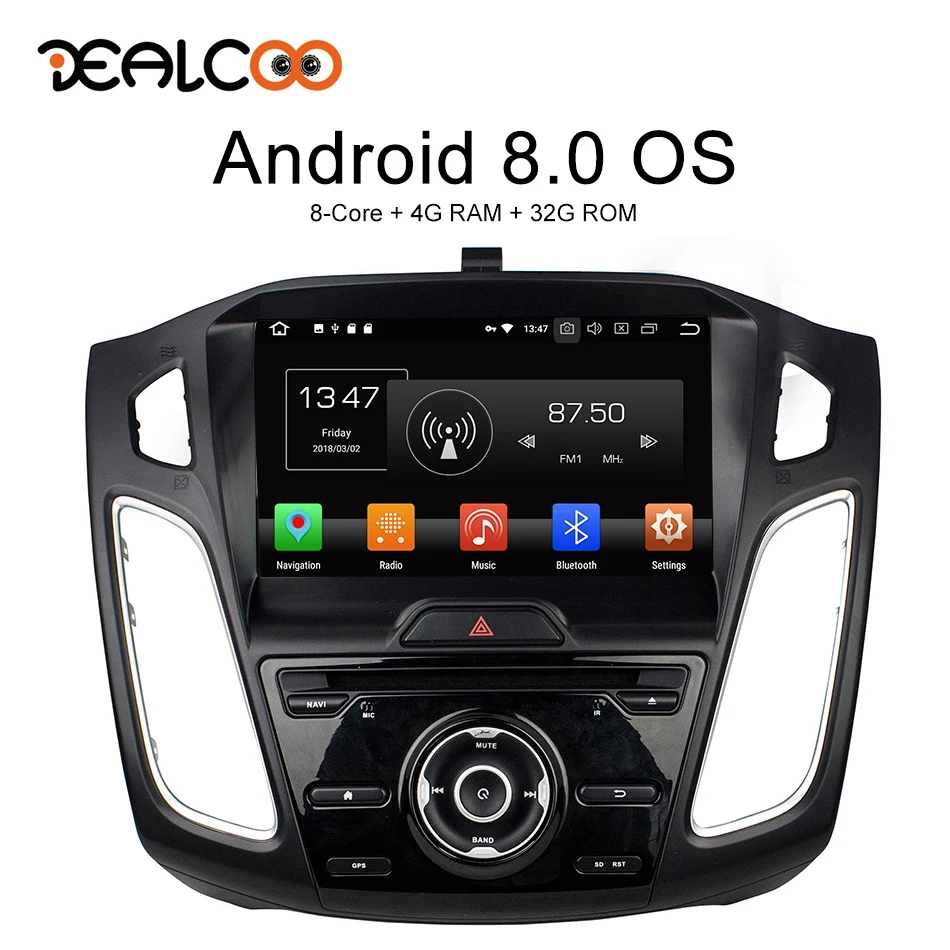 Автомагнитола 1 Din автомагнитола gps Android 1din Центральная мультимидия для Ford Focus 2 |