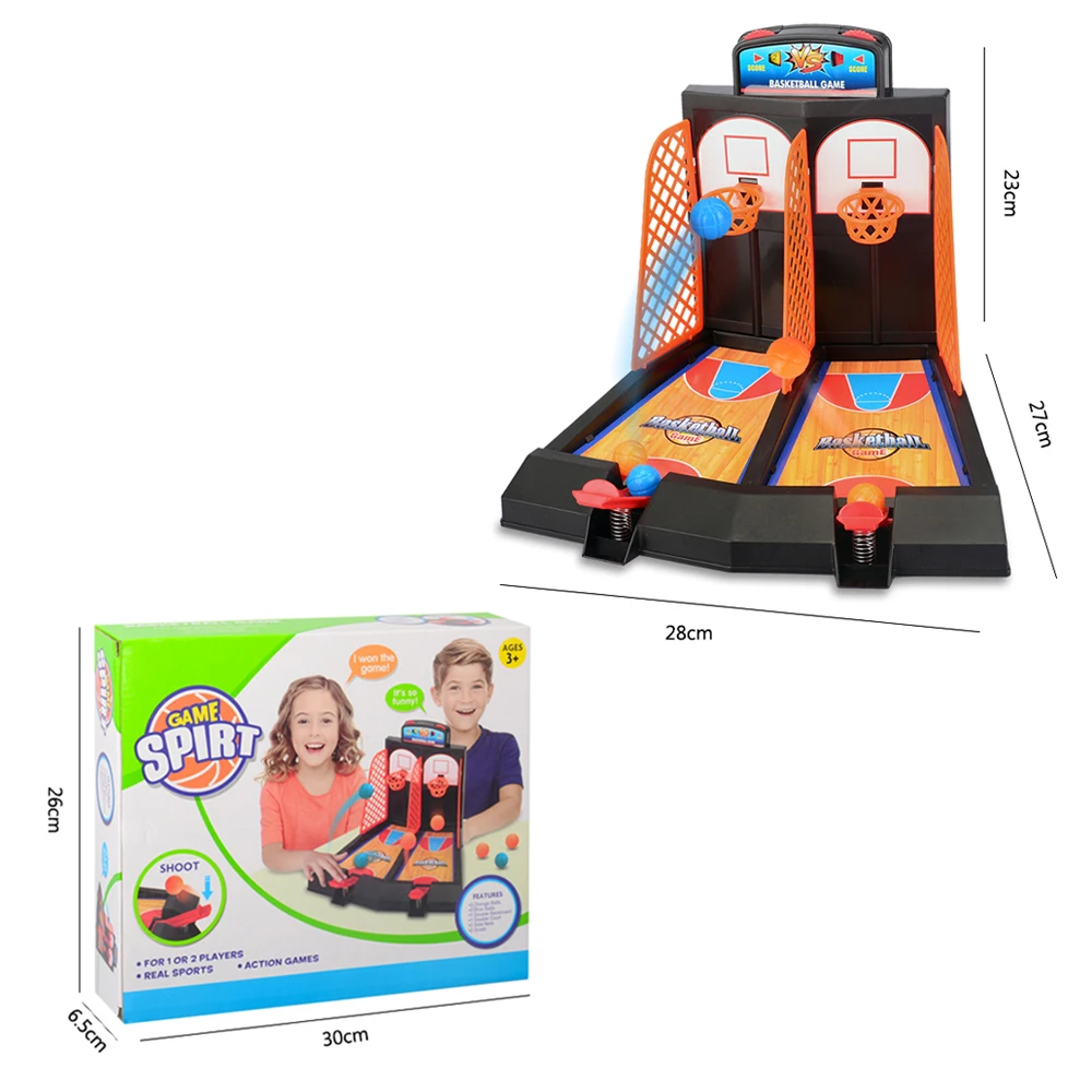 Игра мини баскетбол настольные игрушки семейные спортивные для дома