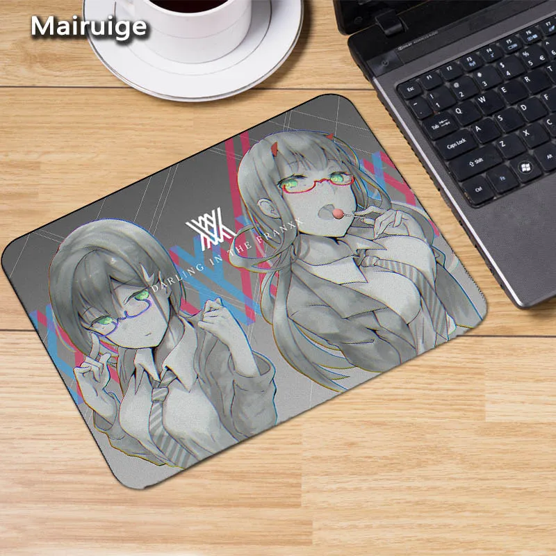 Mairuige Аниме Девушки Дарлинг в Franxx 02 Мини ПК коврик для мыши креативный Diy японская анимация коврик для мыши резиновые коврики для мыши