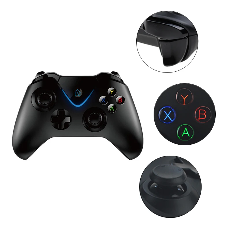 Беспроводной контроллер для Xbox one/S/X/PS3/PC 2 4G геймпад джойстик телефона Android ПК