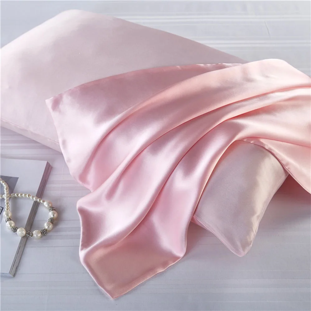 Funda De Almohada Seda 100% природа шелк тутового шелкопряда Подушка на молнии чехол для