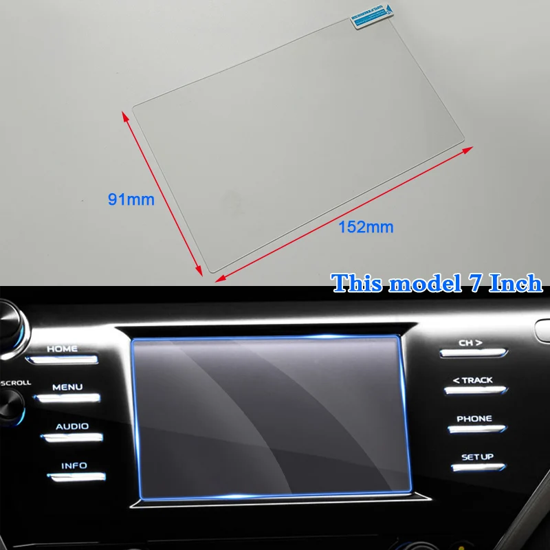QCBXYYXH для Toyota Camry 2007- автомобильный стиль gps Навигация экран стекло защитная пленка приборная панель Дисплей Защитная пленка