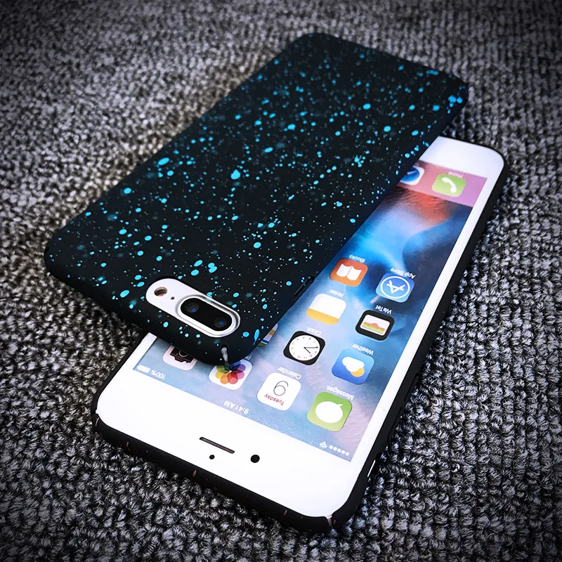 YueTuo чехол s для apple iphone 5 5s se 3d Блестящий Звездный Защитный матовый роскошный