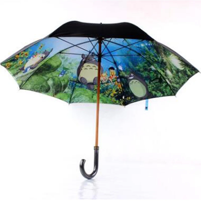 Wooden sticks double troyers straight umbrella foreign trade awning sunny umb-34 | Дом и сад