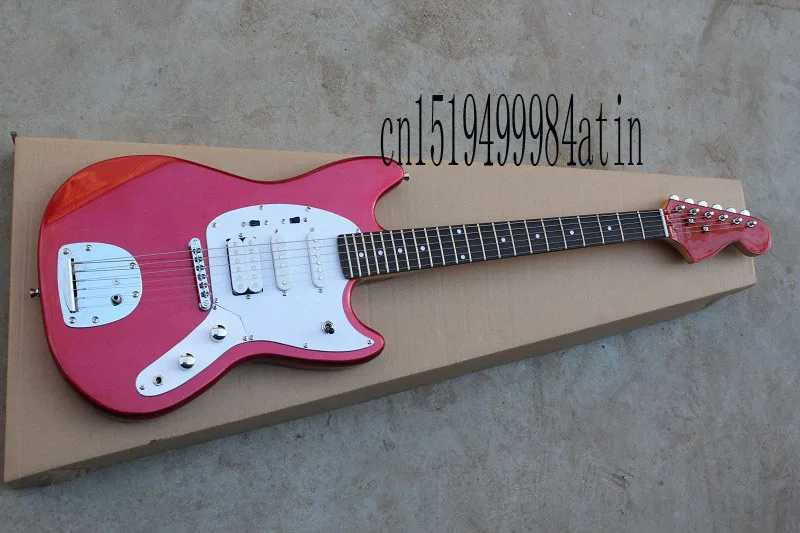 Бесплатная доставка Stratocaster Красный Гитары Jaguar Винтаж специальные MG65 VSP 600