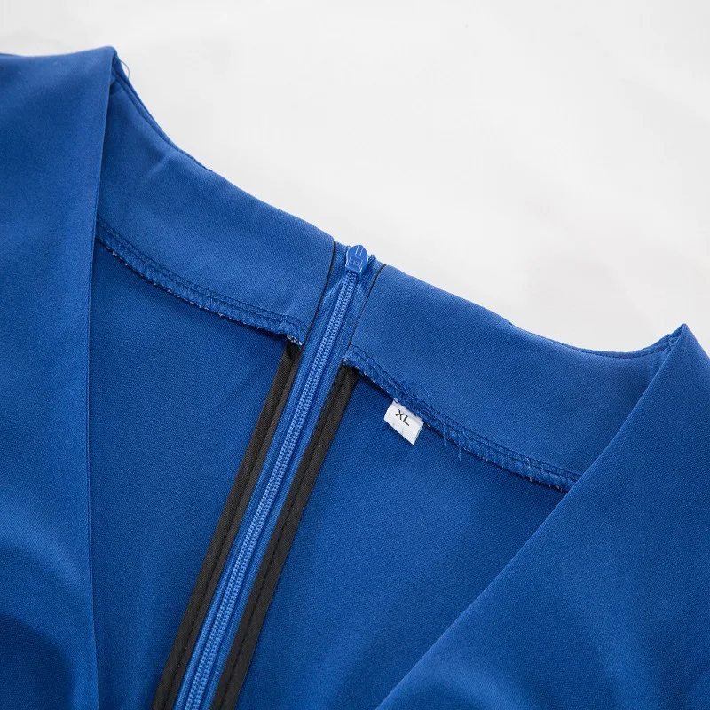 6XL 5XL плюс размер женское летнее Повседневное платье-карандаш средней длины с коротким рукавом красный большой размер 4XL деловые вечерние платье для офиса