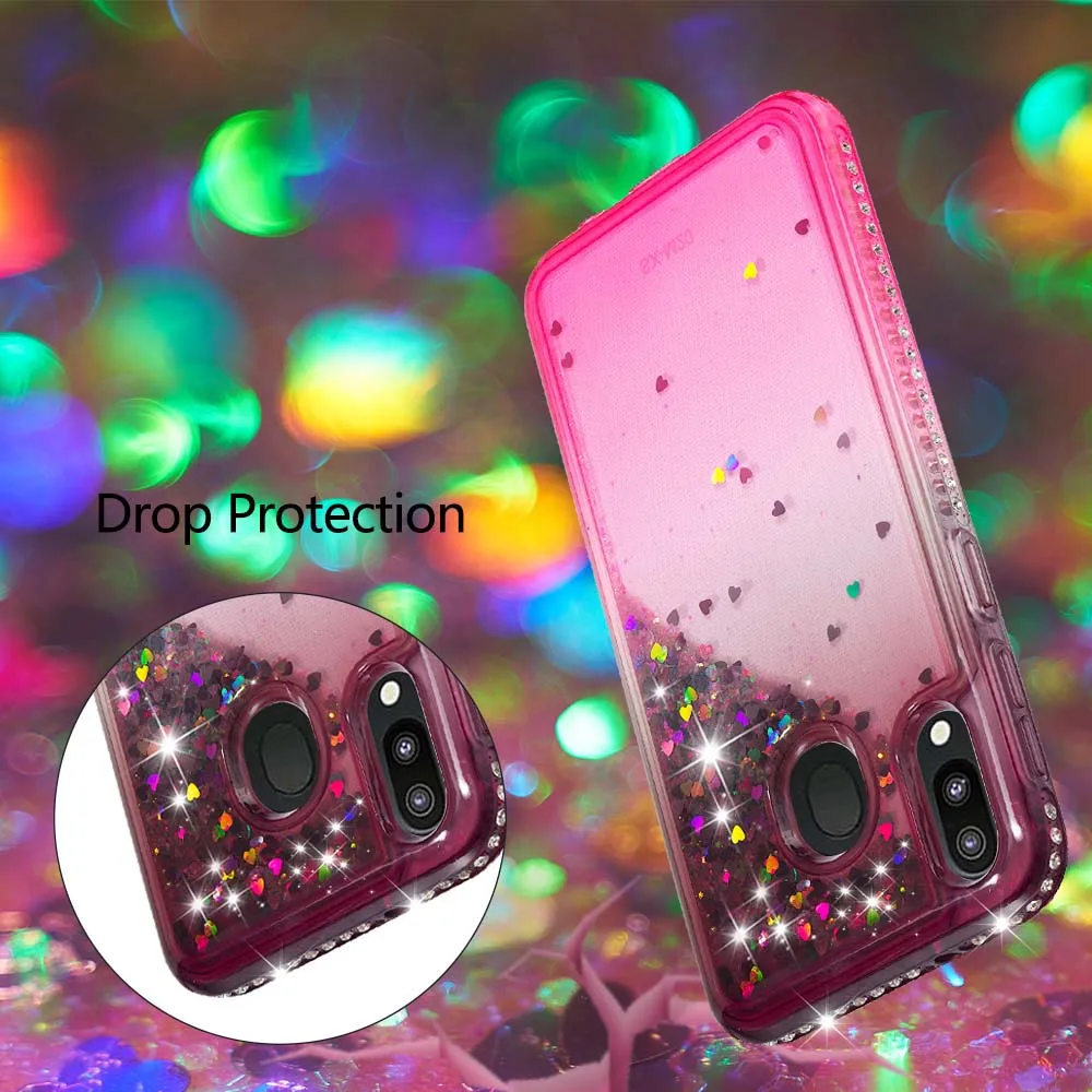 Чехол с зыбучим песком для Samsung Galaxy M20 M 20 2019 M205 SM-M205FN SM-M205G SM-M205 SM M205FN M205G