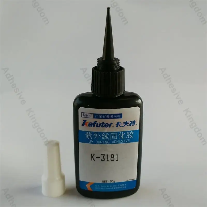 Клей Kafuter 50 г акриловый клей для УФ излучения прозрачный пластиковый стекла|glue