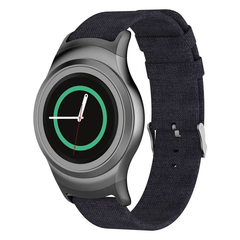 CARPRIE Wrist Band Woven Fabric Watch For Sam sung Gear S2 SM-R720 / SM-R730 with Adapter td0901 Dropship | Электроника