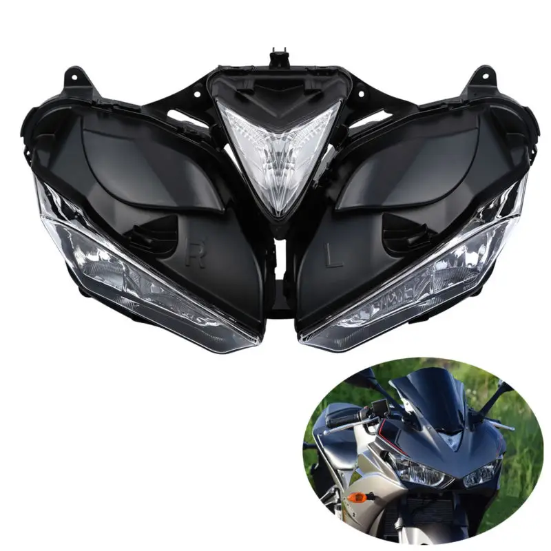 Передняя фара в сборе фары освещение для Yamaha YZF R3 R25 2013 2016 2015| |