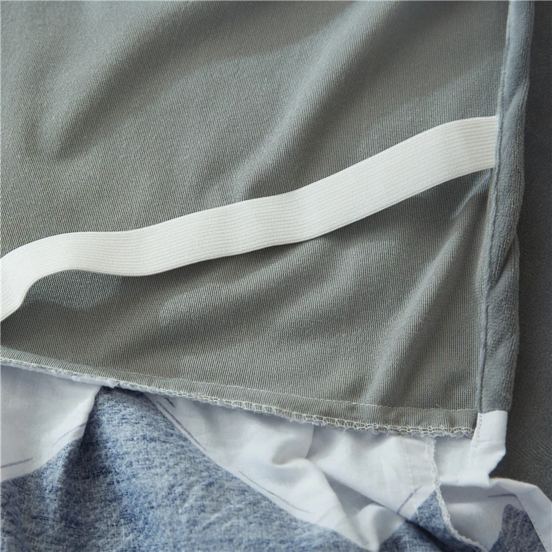 Утолщенное бархатное постельное белье из хлопка Наволочки 2/3 шт.|Покрывало| |