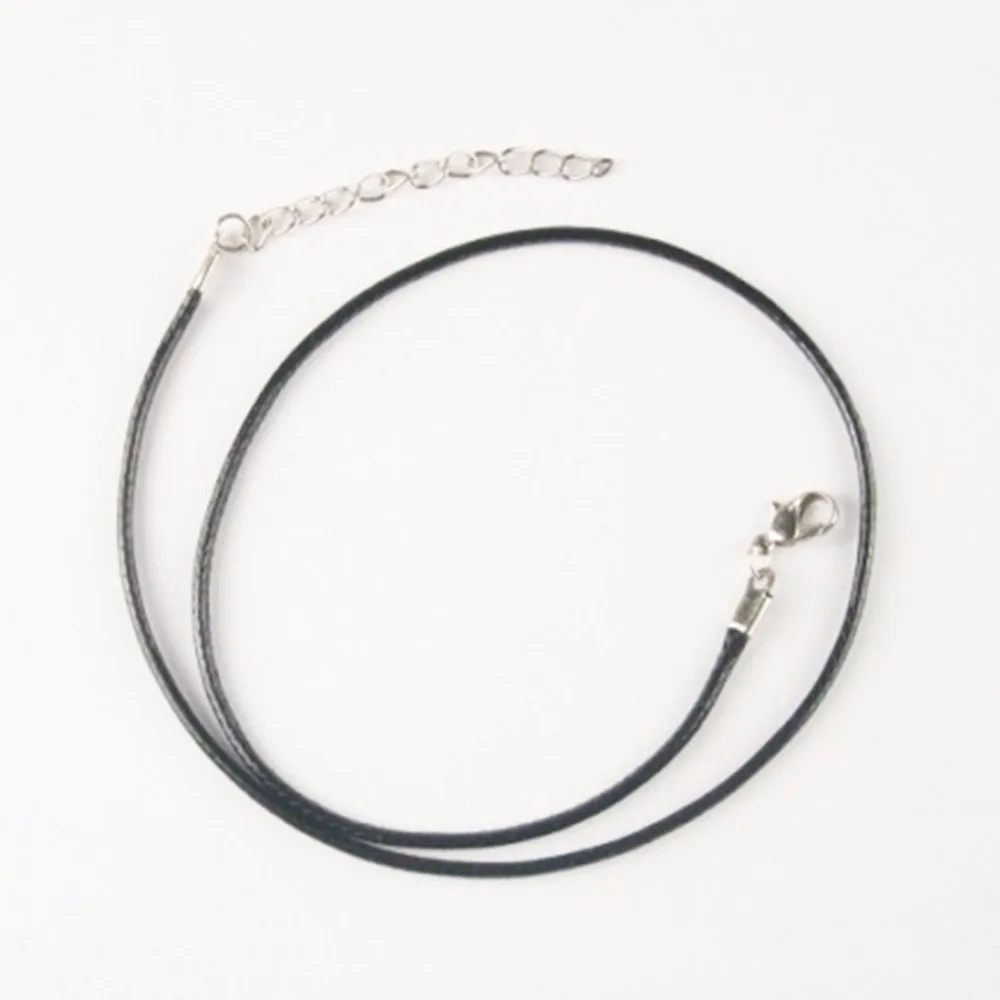 10 шт. женский черный цвет витой кожаный шнур веревка чокер Регулируемый Плетеный