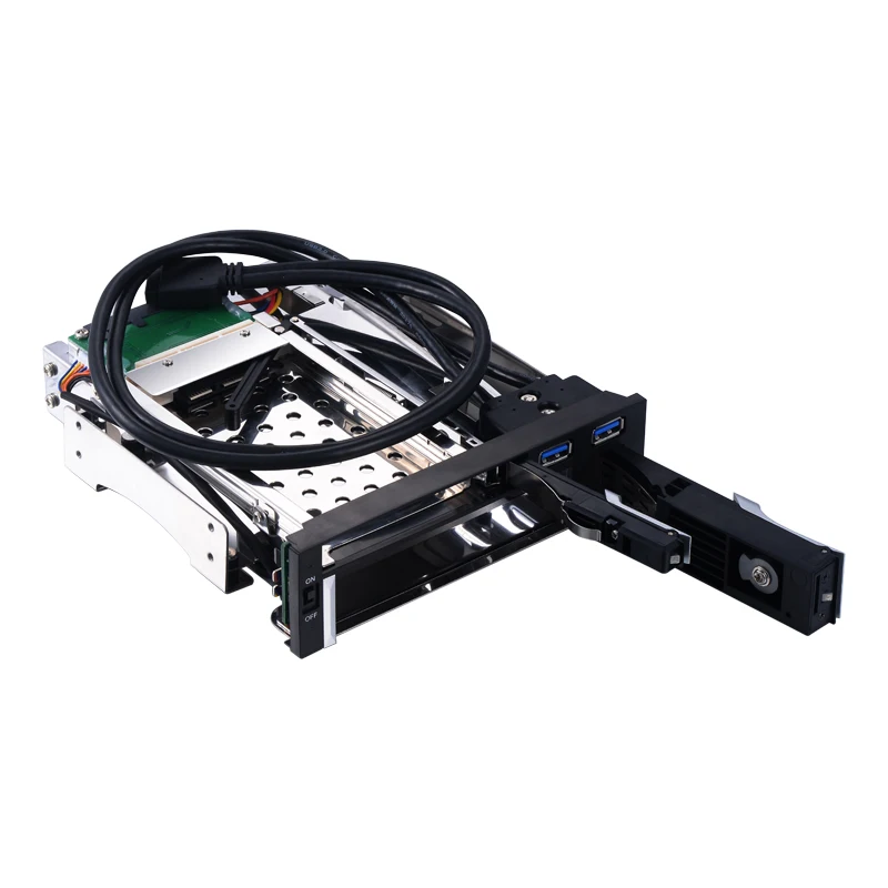 Uneatop ST7226U 2 5 + 3 дюймов Dual Bay лоток уменьшенного использования пластин SATA Внутренний