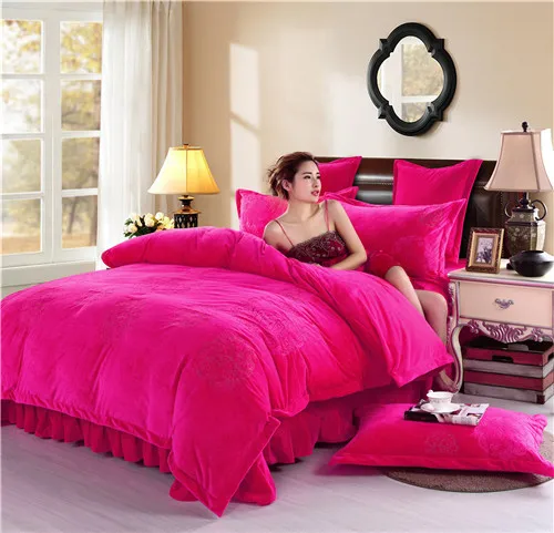 Высококачественный семейный тканевый Модный Зимний Комплект постельного белья