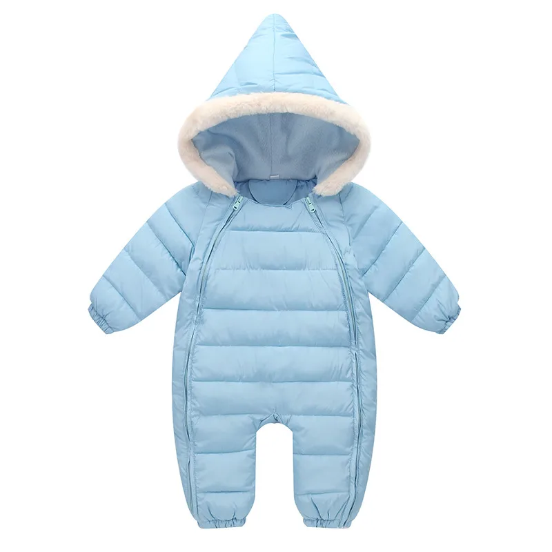 Children's Winter Jackets Cotton Rompers Outdoor Infant Overcoat Clothes Warm Girls Coat For Boys Kids Jumpsuits | Детская одежда и