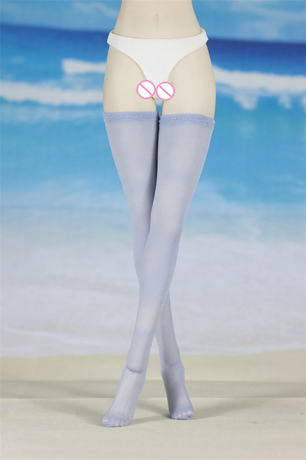 

1/6 Scale Fashion Sexy Stocking Nier Automata Long Stockings 7 Colors for 12 inches Female Action Figure Body Accessory