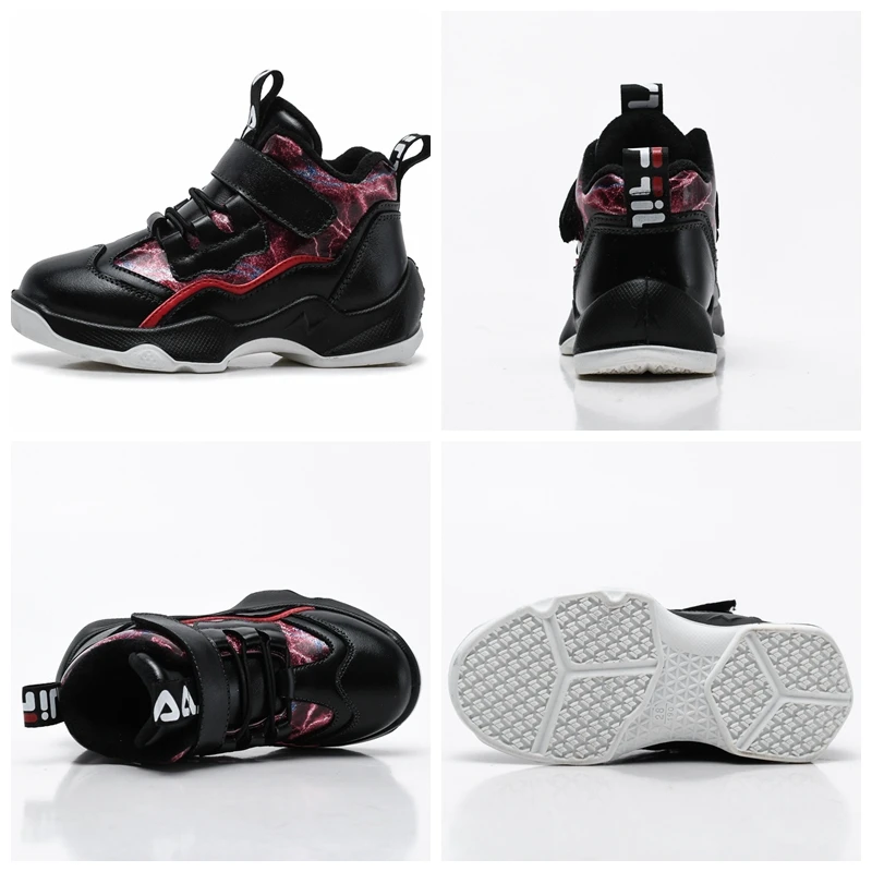 Зимняя одежда для мальчиков ботинки детская обувь детские из натуральной кожи