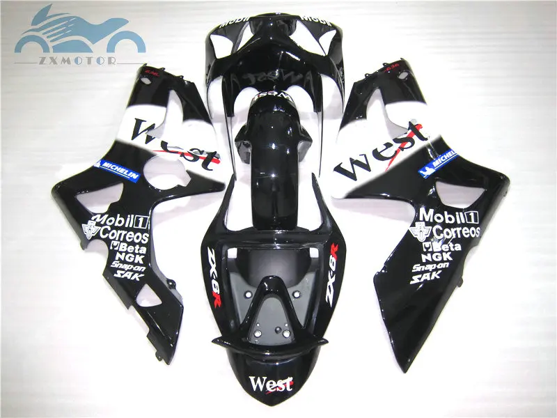 Комплект обтекателей для KAWASAKI 2003 2004 Ninja ZX6R ZX 6R 636 03 04|Полные комплекты обтекателей|