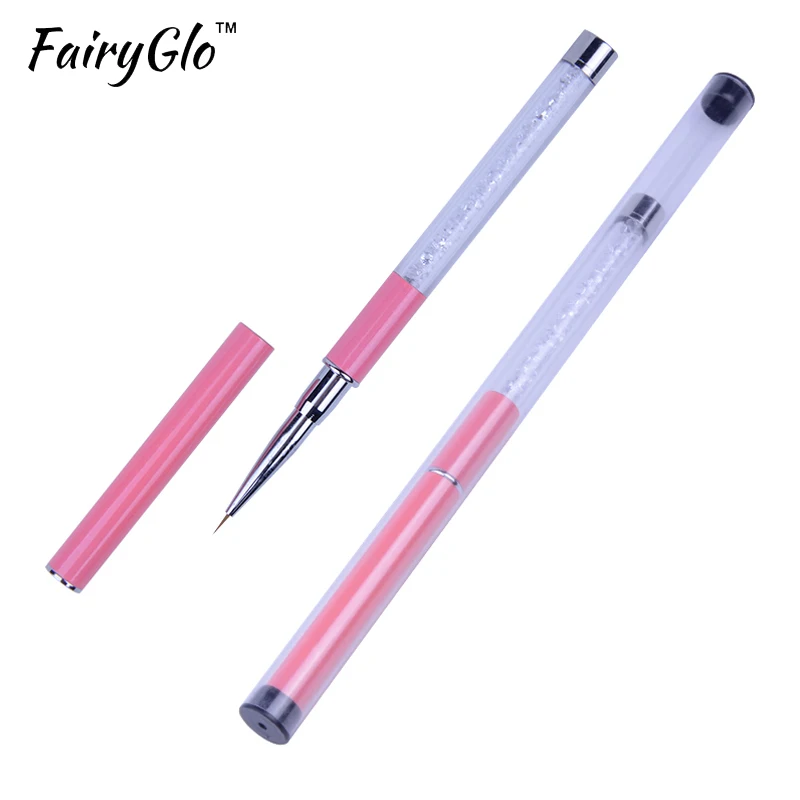 Набор кистей для ногтей фэйрyglo набор дизайна гелевые инструменты рисования